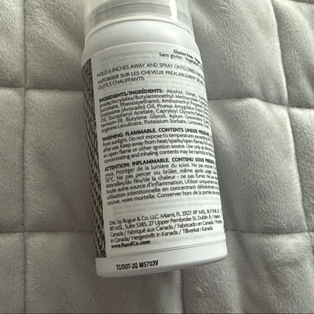 R+Co Chainmail Thermal Protection Styling Spray - White
